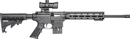 Smith & Wesson M&P 15-22 Sport .22 LR Semi Auto Rifle with MP100 Red/Green Dot Optic